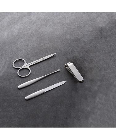 Nail Clippers Set Portable Nail Clippers Personal Care Home Use Built in Nail File 5 Piece Set Gray Blue (Color : Blue) - Buy Online on GoSupps.com