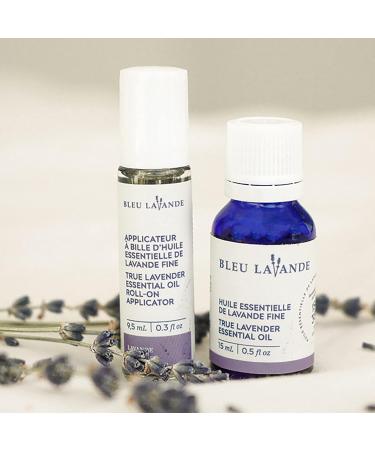 Buy Bleu Lavande Premium True Lavender Essential Oil - 100% Pure Therapeutic Grade Vegan & Cruelty-Free - Aromatherapy 0.5 fl oz - International Shipping Available - Buy Online on GoSupps.com
