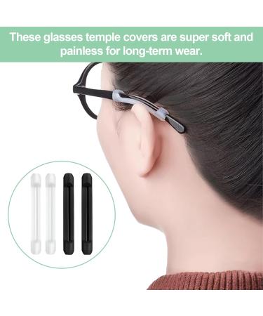 6 Pairs Silicone Glasses Bracket Covers - Non-Slip Temple Tip Grips & Accessories for Secure Fit - Buy Online on GoSupps.com