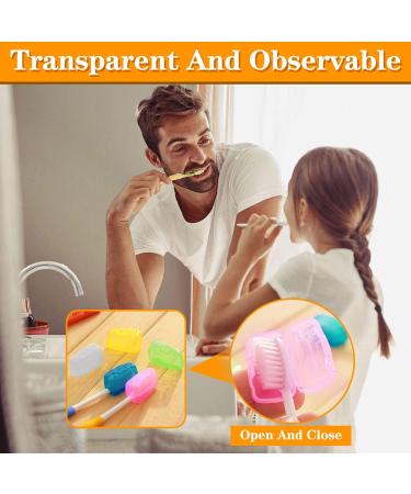 6-Pack Travel Toothbrush Set - Protective Cases for Home School & Camping | Durable & Portable Toothbrush Covers - Buy Online on GoSupps.com