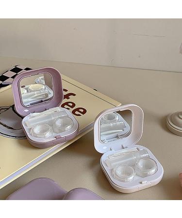 FCSHFC Portable Contact Lens Case - Compact Double Storage Box (Color A) | Easy Care & Travel-Friendly - Buy Online on GoSupps.com