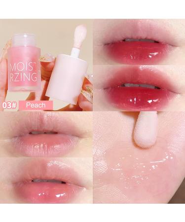 3PCS Plumping Lip Oil Set - Hydrating Lip Glow with Big Brush Head, Non-sticky Formula for Lip Care and Dry Lips - Buy Online on GoSupps.com