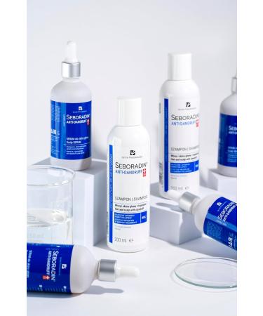 Seboradin Anti-Dandruff Shampoo with Piroctone Olamin and Thymol Effective Prevention and Recurrence of Oily and Dry Dandruff 200 ml - Buy Online on GoSupps.com