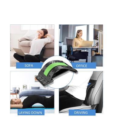 Retoo Back Extensor & Massage Device | Lumbar Spine Pain Relief & Stretcher for Lower Back Support - Buy Online on GoSupps.com