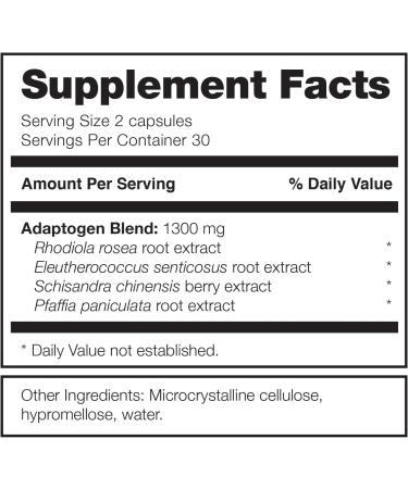 BOOSTme for Him Optimum Vitality Adaptogen Blend Adrenal & Vitality Support with Rhodiola Rosea Siberian Ginseng Vegan Wild Crafted Non-GMO Natural Sugar-Free - Buy Online on GoSupps.com