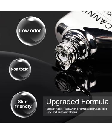 CANNI No Wipe Gel Top Coat 18ml - Scratch Resistant High Gloss Nail Polish for Long Lasting Shine | Soak Off LED Nail Lamp | Perfect for Nail Art Manicure - Buy Online on GoSupps.com