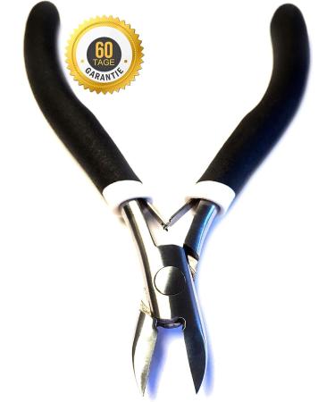 ALAKS Nail Clippers Nail Scissors Stainless Steel Sharp and Smooth Cut for Thick and Deep Ingrown Toenails and Fingernails Rustproof - Buy Online on GoSupps.com