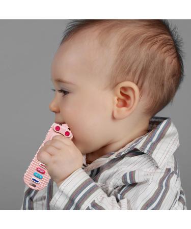 Non-Toxic Silicone Baby Teether Toy - Remote Control Teething Toy (Teether Toy04) - Buy Online on GoSupps.com