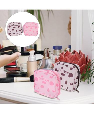 Gleavi Women's Menstrual Storage Bag - Portable Period Pad Holder Multi-Pocket Organizer for School Colorful & Compact 13x11.5x4.5cm - Buy Online on GoSupps.com