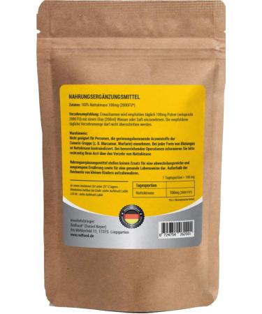 Nattokinase Powder 100g - 2 000 000 FU's High Bioavailability | No Magnesium Stearate K1 K2 | Certified Analysis | International Shipping - Buy Online on GoSupps.com