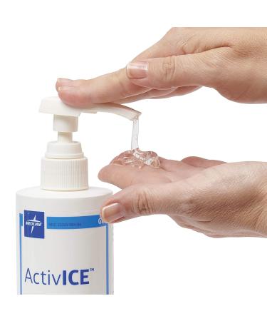 Medline ActivICE 16-oz Topical Pain Reliever Gel for Arthritis, Muscle Aches, and Back Injuries - Buy Online on GoSupps.com