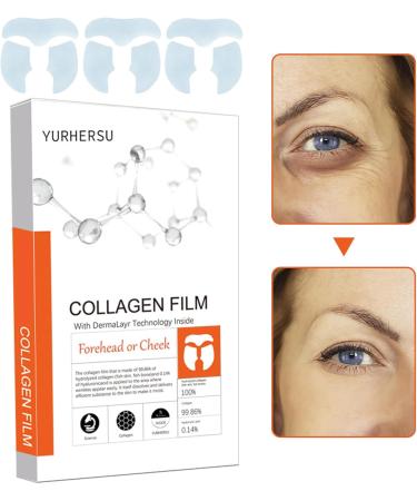 Highprime Collagens Film Masque - Collagens Face Masque Sheet Patch Moisturizing Melting Collagens Film Anti Agings Face Masque Collagens Under Eye Masque For Moisturizing Reducing Fine Lines - Buy Online on GoSupps.com