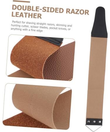 Beaupretty 6-Piece Hair Removal Device Set Sharp Razor & Leather Accessories for Hairdressers | International Shipping Available - Buy Online on GoSupps.com