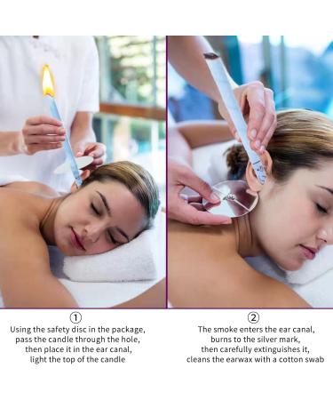 Beeswax Ear Candles 12-Pack for Effective Ear Wax Removal - Buy Online on GoSupps.com