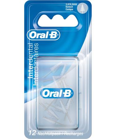 Oral-B Interdental Refill Pack Conical Fine 3 0-6.5 mm 12 pieces