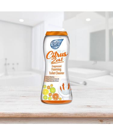 2 x 370G Citrus Zest Foaming Toilet Cleaner Amazing Fragrance Deep Cleaning Action Powder Cleaning Foam and Extra Freshness Toilet Cleaner (Citrus Zest) - Buy Online on GoSupps.com