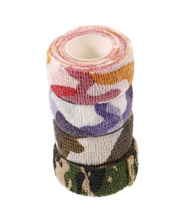 4 Rolls Self Finger Wrap Finger Wraps for Injury Tape Golf Finger Tape Wrap Sports Wrist Wraps Non-Woven Fabric Parliky