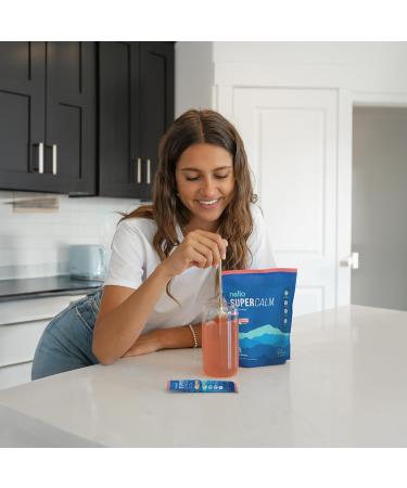 Nello Supercalm - Drink Mix | Contains KSM-66 Ashwagandha L-Theanine Magnesium Glycinate and Vitamin D3 20 Servings (Travel Packets) 20.0 Servings (Pack of 1) - Buy Online on GoSupps.com