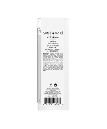 Wet n Wild Color Icon 5-Pan Shadow Palette - Go-Commando | 0.21 oz (6 g) - Vibrant Eyeshadow Colors - Buy Online on GoSupps.com