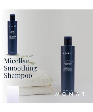 Shop MONAT Soothing Micellar Shampoo - Gentle High-Performance Cleanse for All Hair Types - Scalp Friendly - 237ml - Buy Online on GoSupps.com