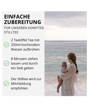 Premium Bio Breastfeeding Tea 500g | Vegan Gluten-Free Natural Herb Blend Additive & Aroma-Free - Buy Online on GoSupps.com