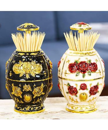 LUOFENG Creative Toothpick Holder - Stylish & Hygienic Storage for Dining Tables | Perfect Toothpick Box for International Shipping - Buy Online on GoSupps.com