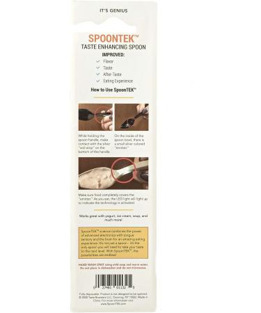 SpoonTEK Taste-Enhancing Spoon - Beige | Elevate Your Culinary Experience - Buy Online on GoSupps.com