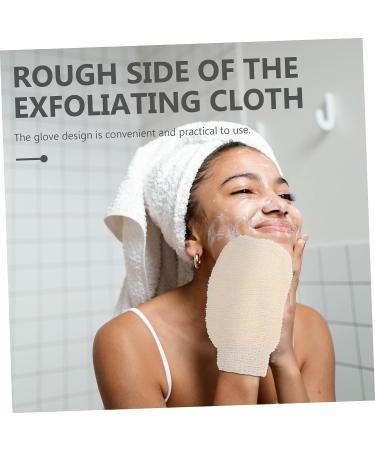 FOMIYES 3pcs Bath Towel Soap Bag Loofah Glove Set for Shower Scrubbing and Exfoliation - Buy Online on GoSupps.com