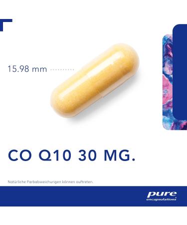 Pure Encapsulations CoQ10 30mg - Bioactive Coenzyme Q10 - 120 Capsules - Boost Energy & Heart Health - Buy Online on GoSupps.com