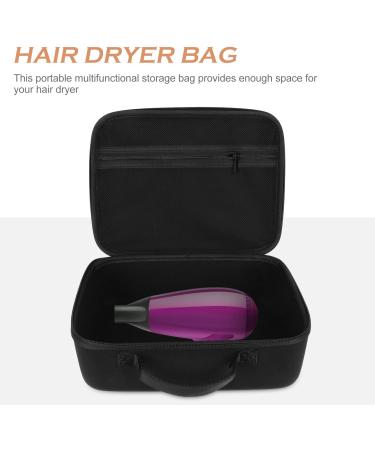 FOMIYES 1pc Hair Dryer Storage Bag Waterproof Makeup Bag Hair Dryer Case Cover Travel Bag for Hair Dryer 27.5x21cm Black - Buy Online on GoSupps.com