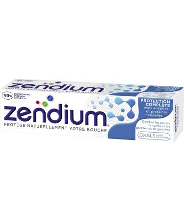Zendium Toothpaste Complete Protection - Pack of 2 (2 x 75 ml) | International Shipping Available - Buy Online on GoSupps.com