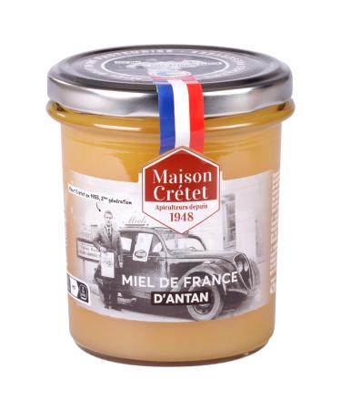 House Crétet | Old honey | creamy French honey | Glass jar | 425g