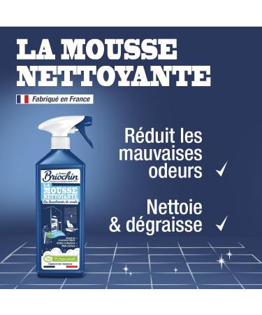 JACQUES BRIOCHIN DRUGSTER SINCE 1919 - Anti-Odor Cleaner - With Baking Soda - Foam Texture - Verbena Fragrance - - Buy Online on GoSupps.com