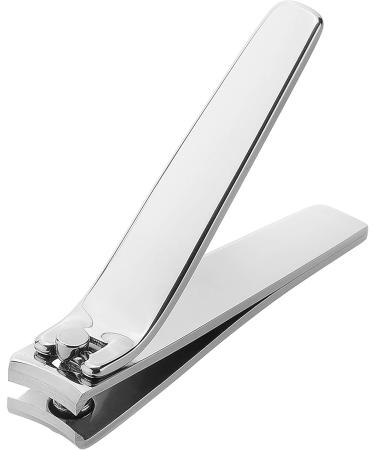 High-Quality Twin Nail Clipper Set - Polished Stainless Steel Fingernail & Toenail Cutters (60mm) - Precision Nail Care for Hands & Feet - Buy Online on GoSupps.com