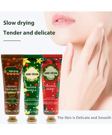 Christmas Hand Cream Set - 3x30ml Gift for Men Women & Friends | Ideal for Cracked Hands - Buy Online on GoSupps.com