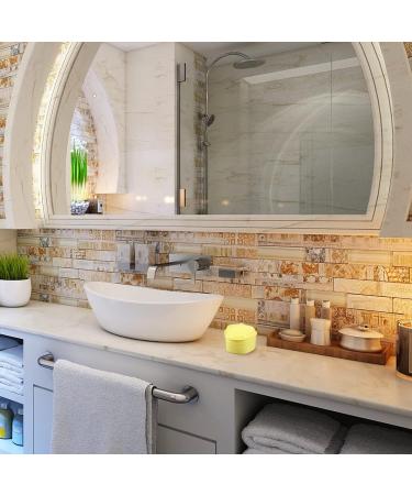 Exceart Prosthesis Care Box - Cleaning Brush & Container for Denture Care | Travel-Friendly | Durable Yellow Plastic - Buy Online on GoSupps.com