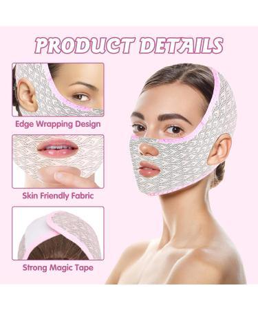 Chin Strap for Double Chin Reusable Chin Lifting Bands for Face Double Chin Remover Face Band for Lifting Sagging Skin - Buy Online on GoSupps.com