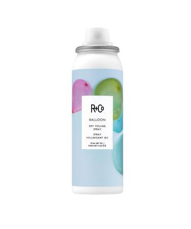 R+Co Balloon Dry Volume Hair Spray | Adds Instant Volume + Texture + Finish + Hold | Long-Lasting Ultra-Light | 7 Fl Oz (Pack of 1)