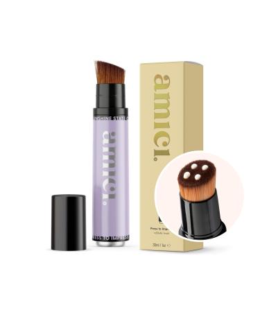 Amici sun protection brush - Lovely Lavender - complete sun protection brush for babies children and adults - brush & make -up applicator in one