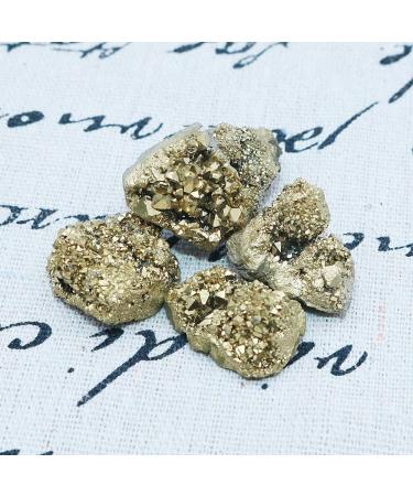 Namvo 2pcs Pyrite & Quartz Crystal Stones for Chakra Healing - Buy Online on GoSupps.com