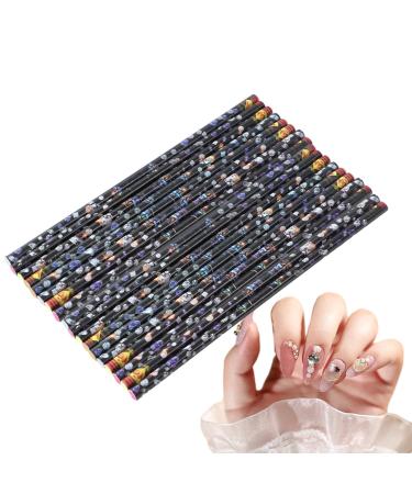 Nail Rhinestone Picker | Adhesive Resin Picker Pencil - Rhinestone Applicator for Nails Crafts Makeup Face Clothes Shoes