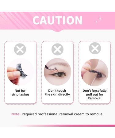 Sensitive Glue for DIY Lash Extension Self Application Hypoallergenic Cluster Lash Adhesive Black 1s Fast Dry and Extra Strong Eyelash Adhesive 10 Days Retention Individual lash Extension Glue 5ml - Buy Online on GoSupps.com