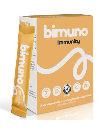 Bimuno Original | Daily gut health prebiotic | High fiber supplement Vegetarian Halal | 1 pack (Immunity) 2. Immunity - Buy Online on GoSupps.com