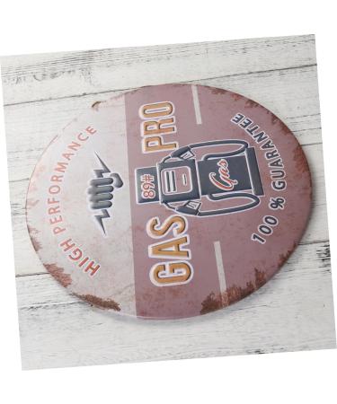 Zerodeko Emblems Round Tin Signs Metal Tin Sign Door Decoration Direction Indicator The Sign Vintage - Buy Online on GoSupps.com