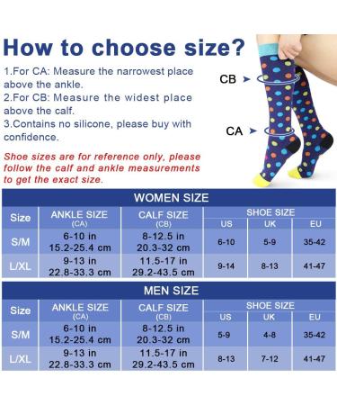 Beister Compression Socks 15-20 mmHg for Women & Men - 3 Pairs, L-XL - Buy Online on GoSupps.com