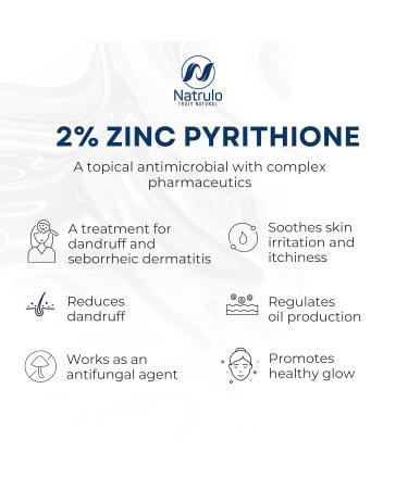 Natrulo Zinc Soap with Zinc Pyrithione | Gentle All-Natural Face & Body Wash | Daily Cleansing Formula for Oily Sensitive & Blemish-Prone Skin | Exfoliating Wash with Aloe & Citrus | Made in USA - Buy Online on GoSupps.com