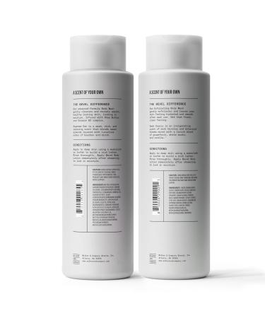 Bevel Exfoliating and Moisturizing Body Wash Bundle for Men - Dark Cassis & Supreme Oak Scent Bundle with Charcoal and Argan Oil, 16 Oz Pack of 2 (Packaging May Vary) - Buy Online on GoSupps.com