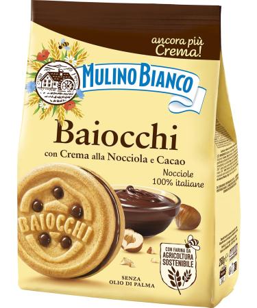 Buy Mulino Bianco Baiocchi Biscuits - 260g Hazelnut & Cocoa | International Shipping Available - Buy Online on GoSupps.com