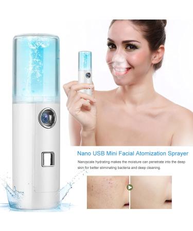 30ml USB Mini Size Nano Mist Spray Portable Facial Steamer Atomization Mister Facial Moisturizing Mist Sprayer for Face Hydrating Daily Makeup - Buy Online on GoSupps.com