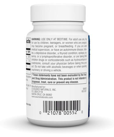 Shop Source Naturals Melatonin 3mg - 240 Tablets for Sleep Support | Natural Sleep Aid - Buy Online on GoSupps.com